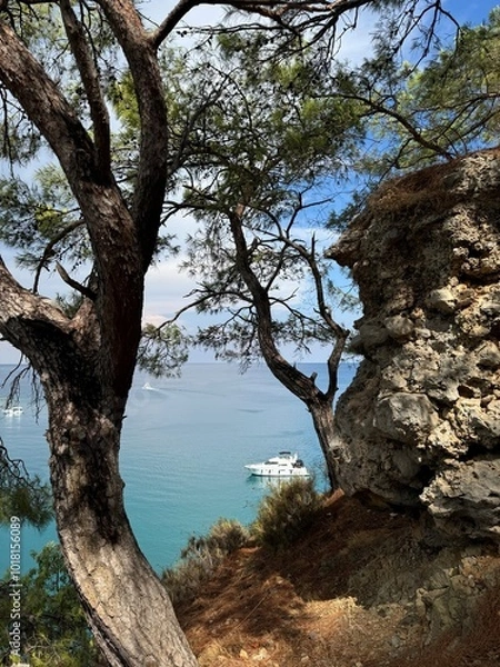 Fototapeta view of the sea