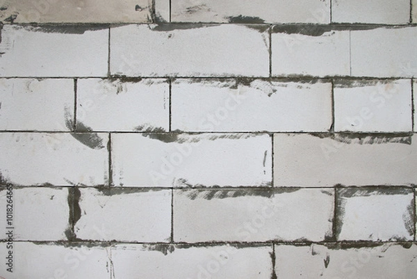 Obraz Lightweight brick wall showing details