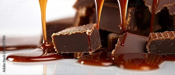 Obraz Chocolate Drizzle