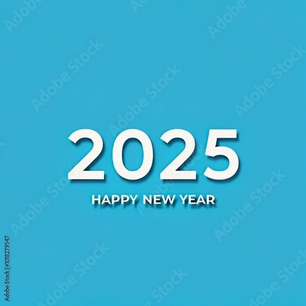 Fototapeta new year 2025