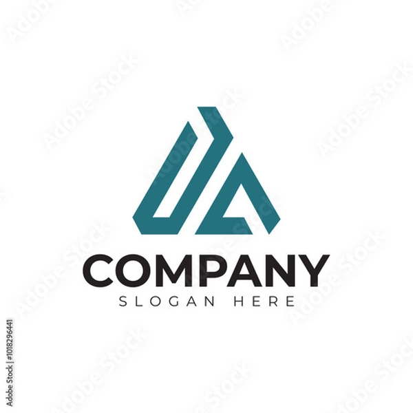 Fototapeta vector letter a logo premium template