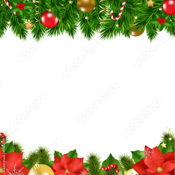 Obraz Christmas Borders