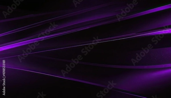 Fototapeta A purple wave on a black background The wave is purple and has a lot of detail The background is dark and the wave is the main focus of the image
