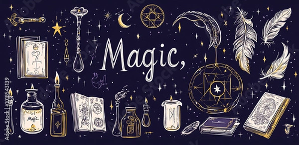 Obraz Magic Elements.