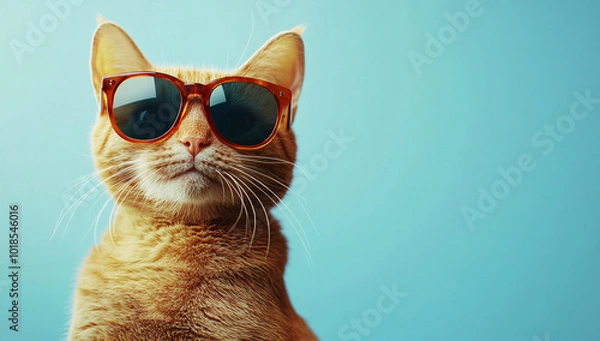 Obraz Cool Cat Sunglasses.