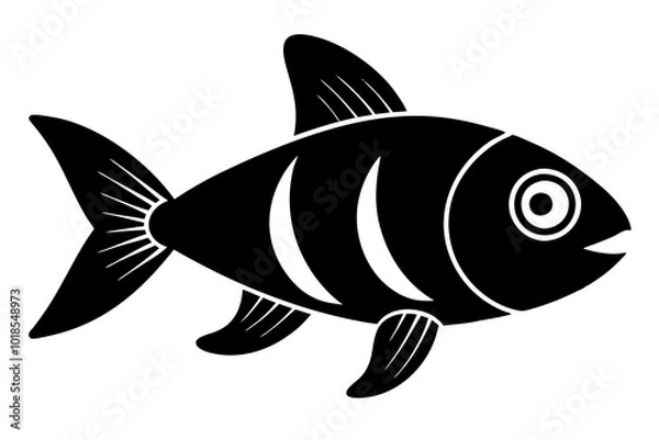 Fototapeta illustration of a fish
