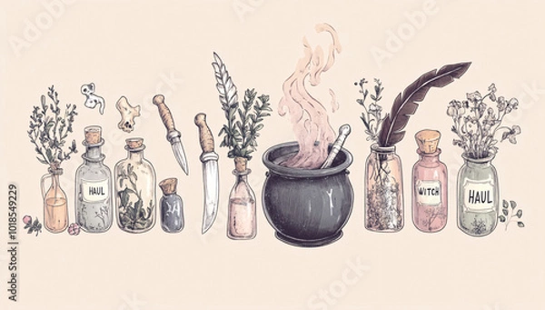 Obraz Witch's Brew.