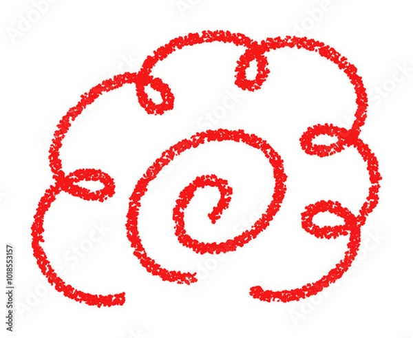 Obraz クレヨンで描かれたはなまる