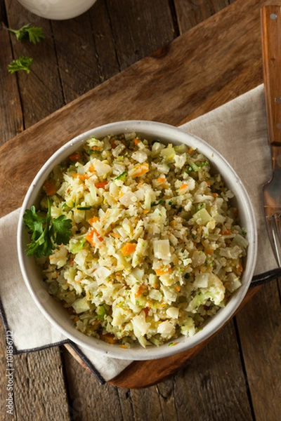 Obraz Organic Paleo Cauliflower Rice