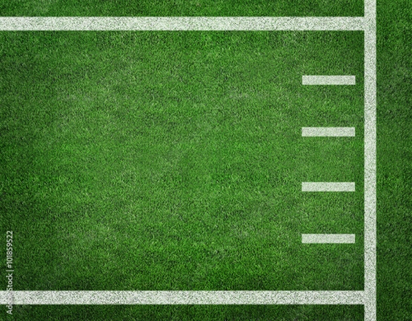 Fototapeta Amerykańskie boisko piłkarskie
