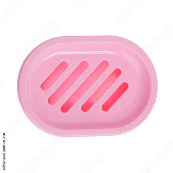 Obraz Set open soap dishes from different views isolated