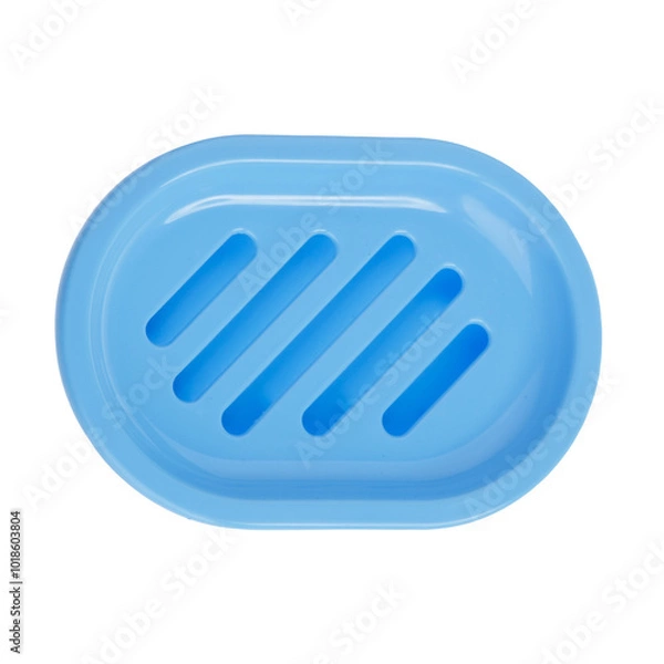 Obraz Set open soap dishes from different views isolated