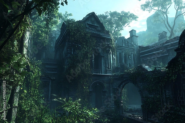 Fototapeta ancient cave temple