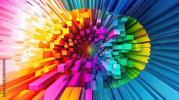 Obraz Abstract colorful background