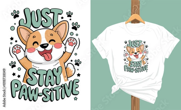 Fototapeta A Shirt That says Just Me That Is For Pets