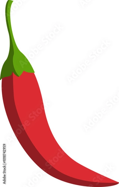 Obraz red hot chili pepper