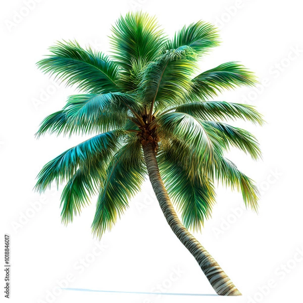 Fototapeta Tropical tree, palm tree, coconut tree, pine tree