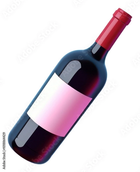 Fototapeta PNG Wine bottle drink refreshment.
