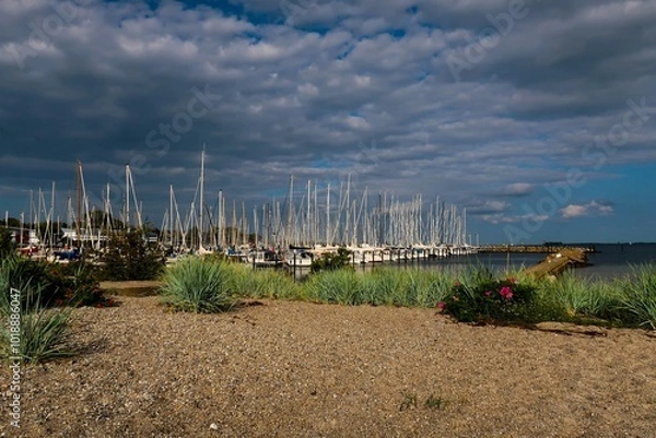 Obraz Strand an der Kieler Förde bei Strande