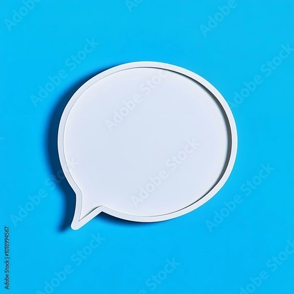 Fototapeta speech cloud