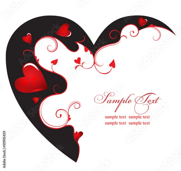 Obraz Heart frame for your text