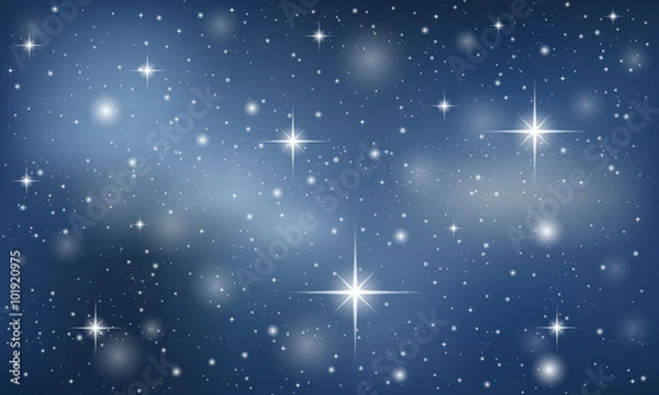 Fototapeta vector background with stars