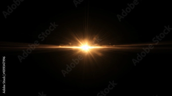 Obraz 光のエフェクト素材