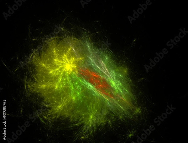 Fototapeta Imaginatory fractal abstract background Image