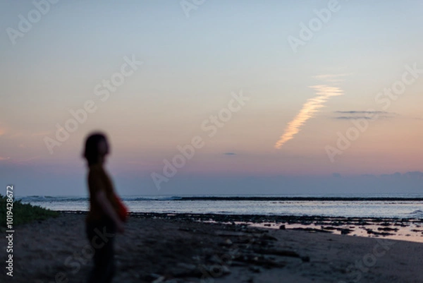 Obraz 不思議な雲