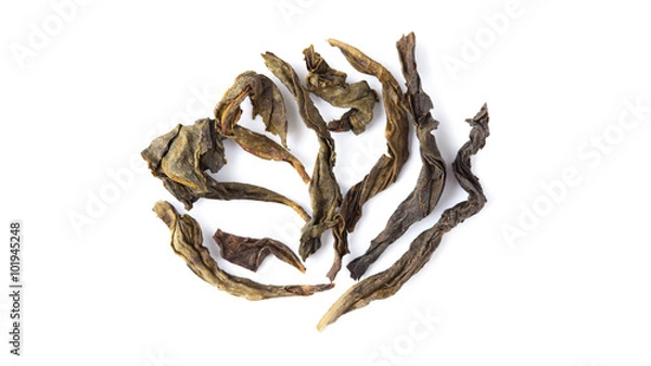 Obraz tea on a white background