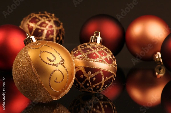 Fototapeta Christbaumkugeln