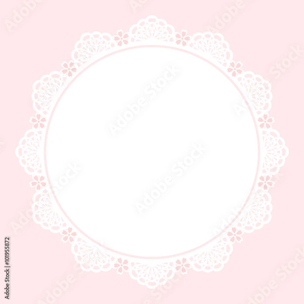 Fototapeta 桜のフレーム