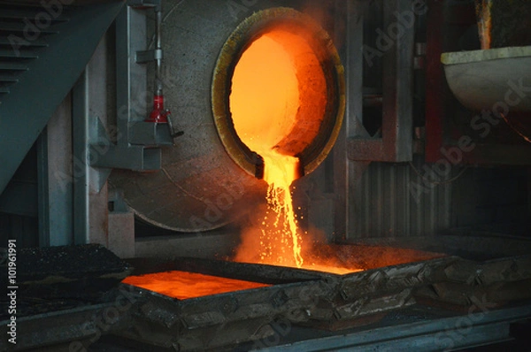 Obraz Печь для выплавки свинца