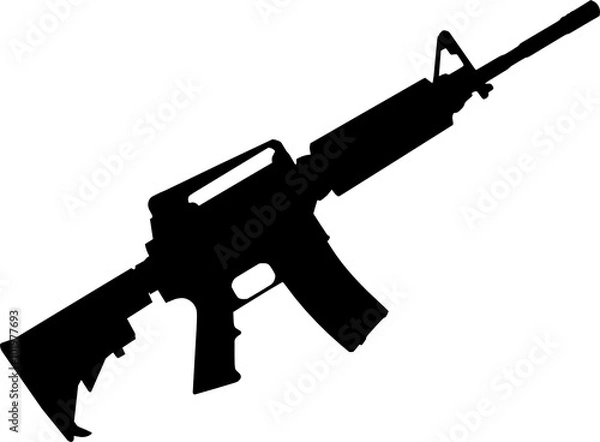 Obraz M16 riffle