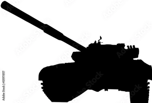 Obraz a tank 