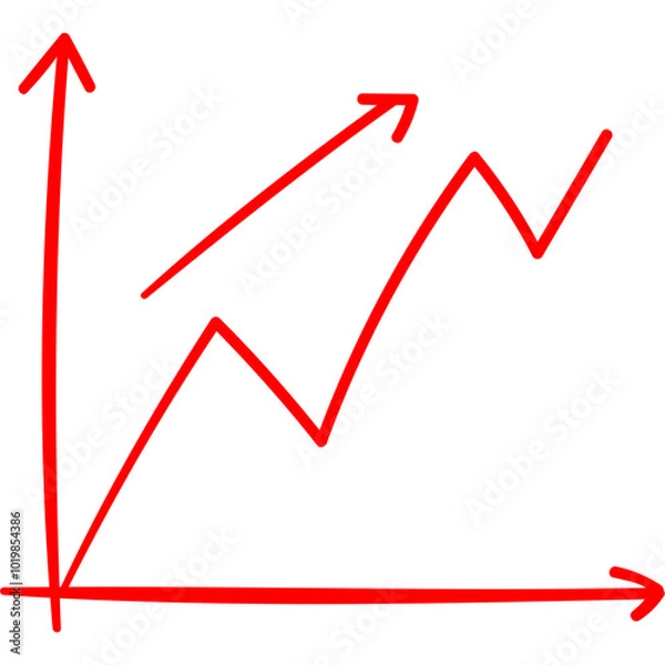Fototapeta Business infographics icons with different diagram vector illustration. Abstract data visualization, marketing charts and graphs. Business statistics, planning and analytics, forecasting growth rates