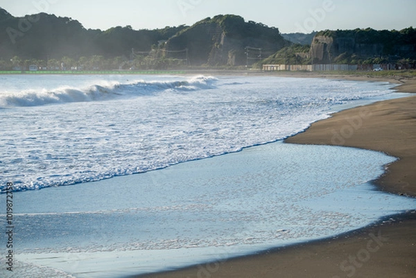 Obraz 釣ヶ崎海岸　千葉県長生郡一宮町
