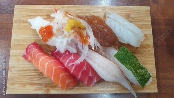Fototapeta 맛있는 일식 초밥