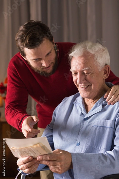 Obraz Relationship between father and son