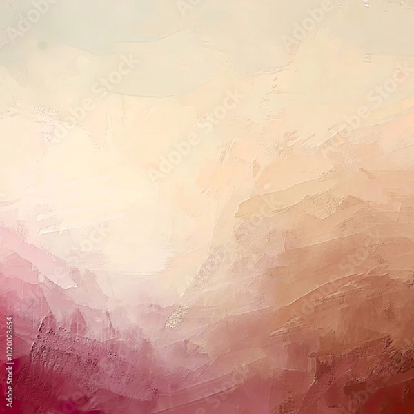 Fototapeta colors of brown to beige and red to pearl white with brush stroke details and blended shadow effect mid illustration abstract composition 