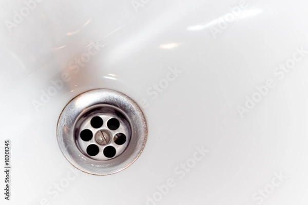 Obraz Sink Hole in white sink