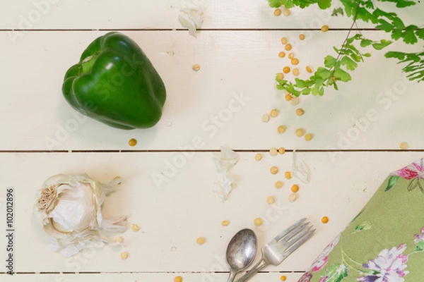 Obraz green pepper or bell pepper