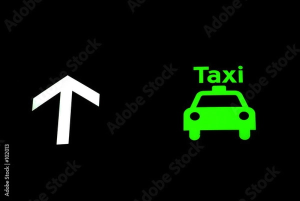 Obraz taxi