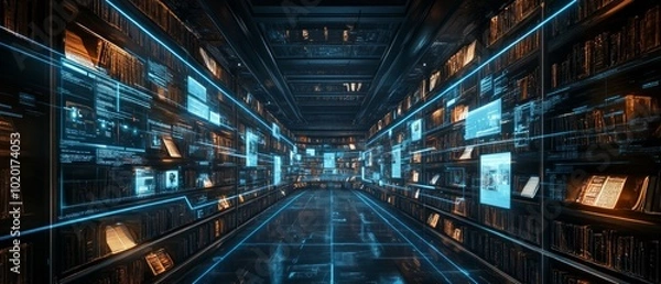 Obraz The Virtual Library, Digital Archiving and Preservation