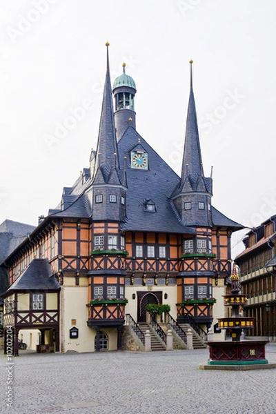 Obraz Wernigerode-Rathaus