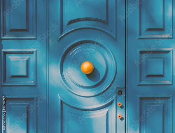 Obraz blue door