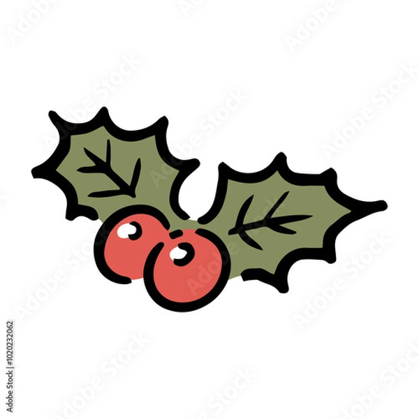 Obraz 手書き　柊