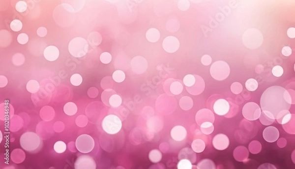 Fototapeta Soft Abstract Bokeh Dots