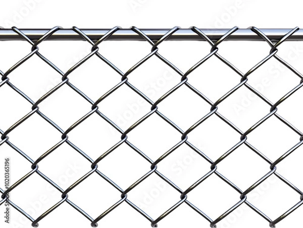 Obraz Chain Link Fence Texture Metal Mesh Pattern Seamless Background