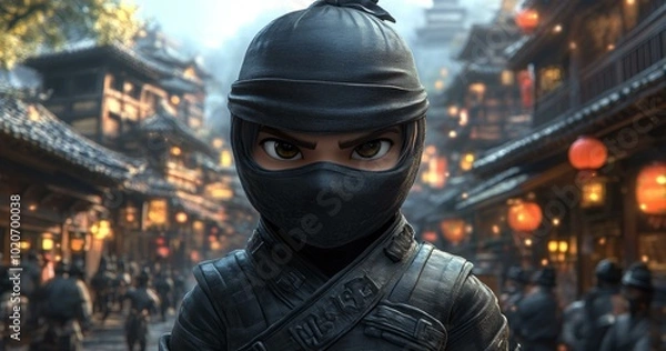 Fototapeta Video Game Character in Historical Setting